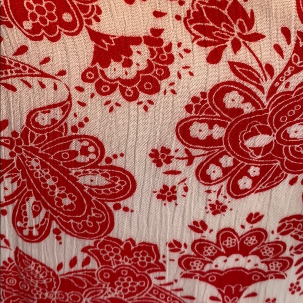 Highline Collective Red Paisley Tunic Dress NEW! - Picture 7 of 9